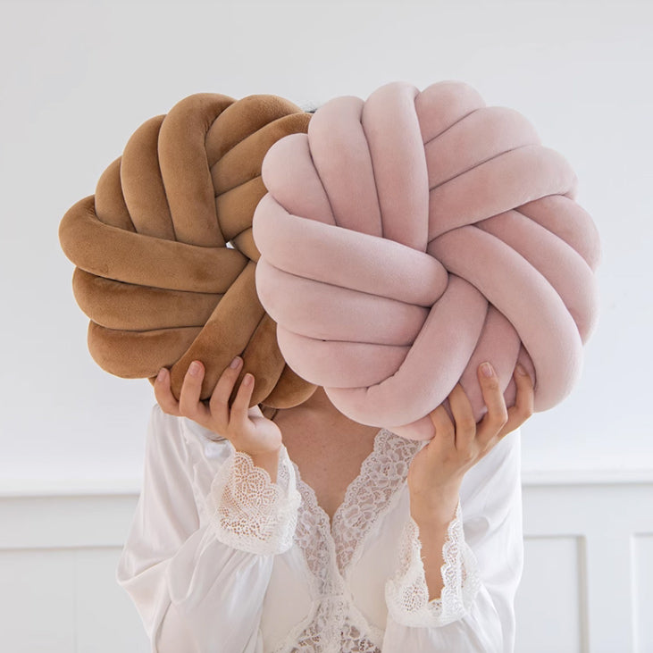 5color round twist cushion
