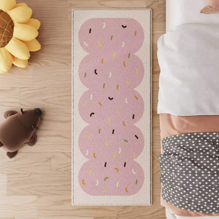 2design colorful dots floor mat