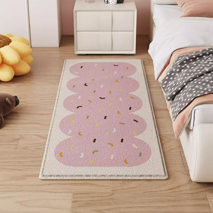 2design colorful dots floor mat