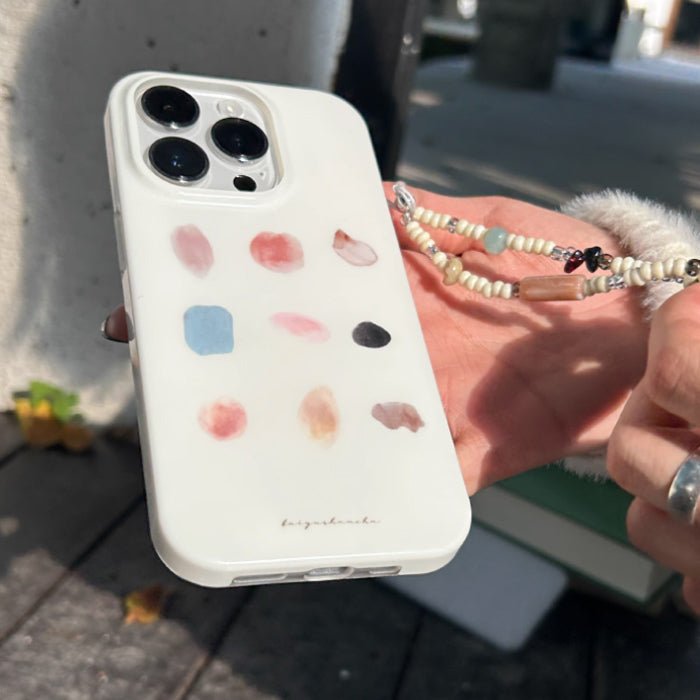 pale paint iPhone case