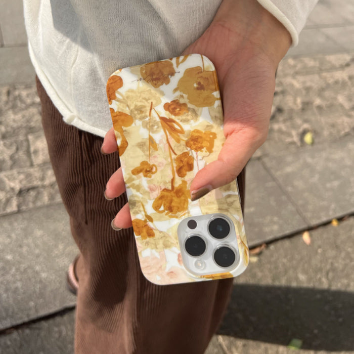 fallen leaves iPhone case
