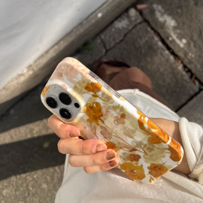 fallen leaves iPhone case