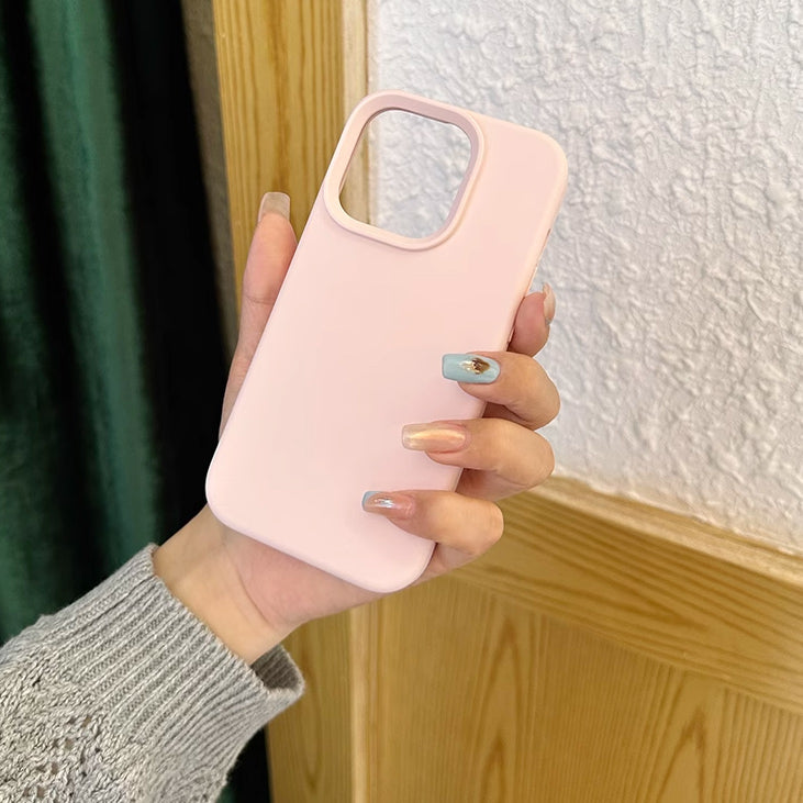 5color simple pastel iPhone case