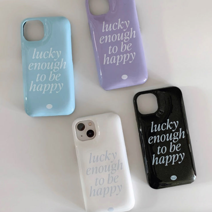 4color happy logo iPhone case