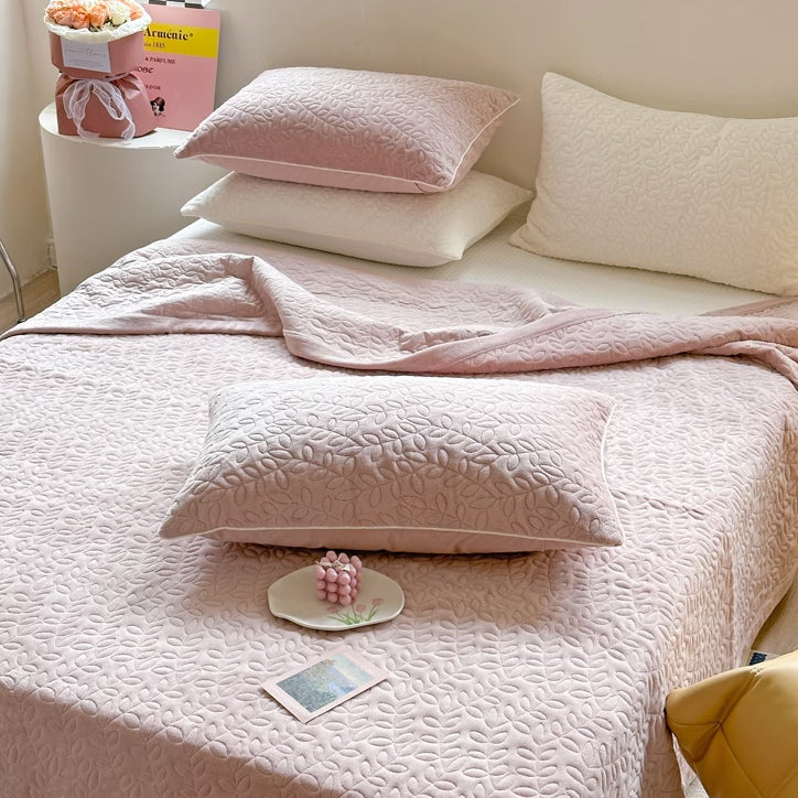 6color leaf velvet mattress sheets & pillow sheets