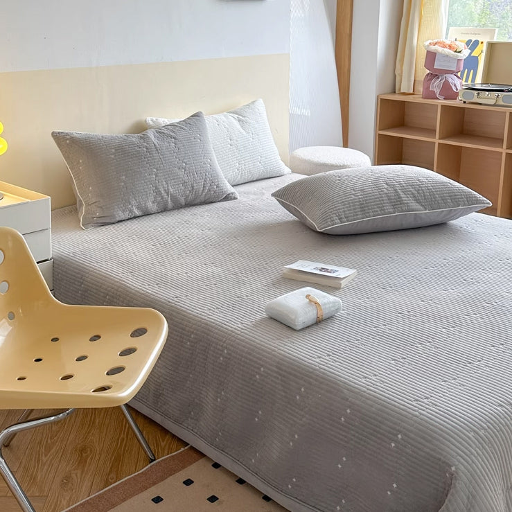 6color rib velvet mattress sheets & pillow sheets