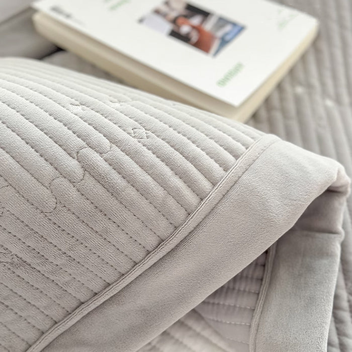 6color rib velvet mattress sheets & pillow sheets