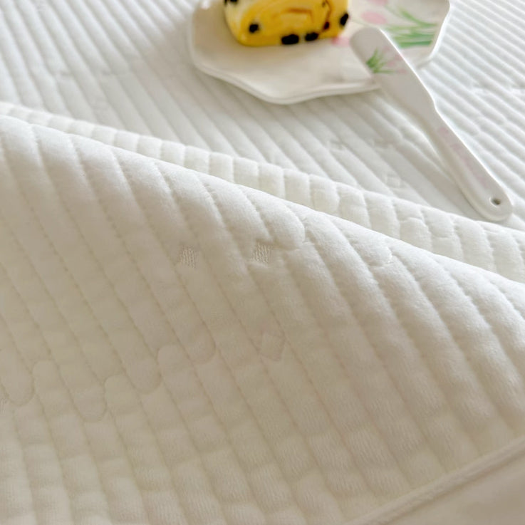 6color rib velvet mattress sheets & pillow sheets