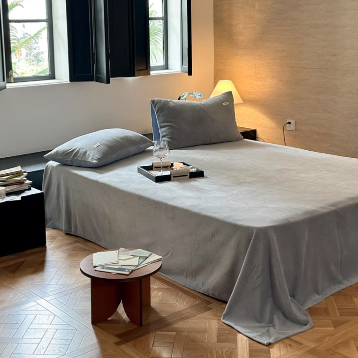 10color milk velvet mattress sheets & pillow sheets