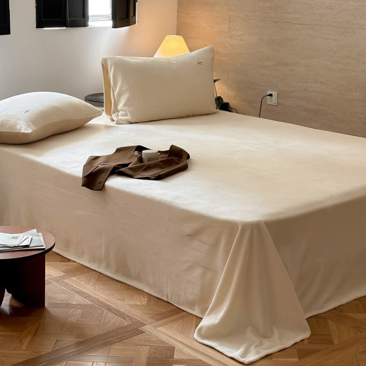 10color milk velvet mattress sheets & pillow sheets