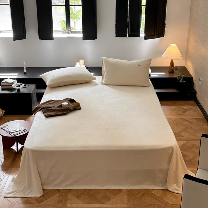 10color milk velvet mattress sheets & pillow sheets