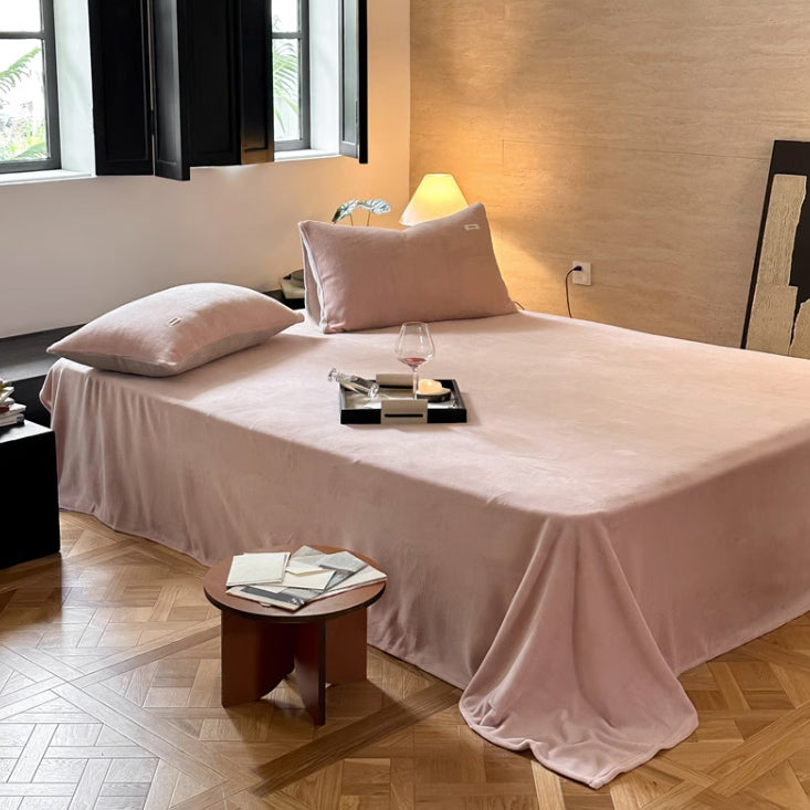 10color milk velvet mattress sheets & pillow sheets