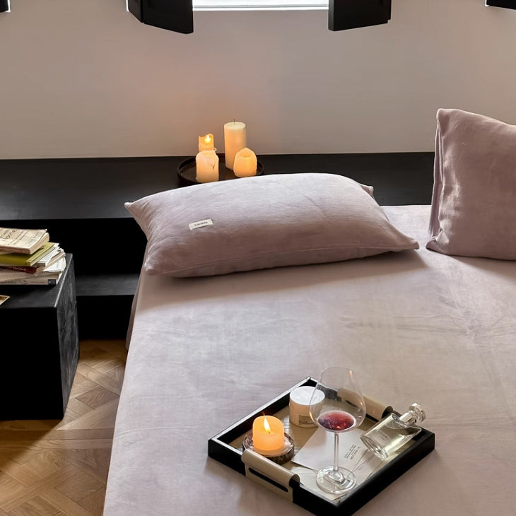 10color milk velvet mattress sheets & pillow sheets