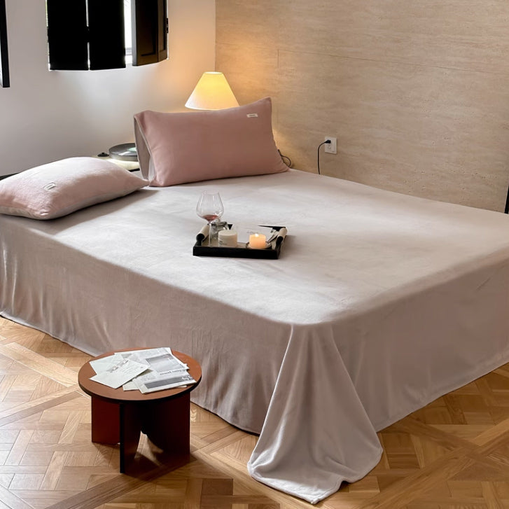 10color milk velvet mattress sheets & pillow sheets