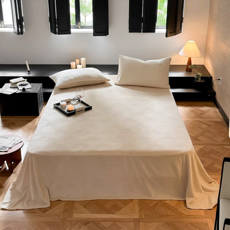 10color milk velvet mattress sheets & pillow sheets