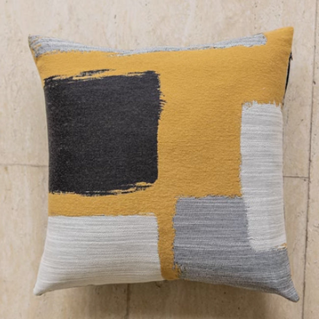 4design yellow modern cushion
