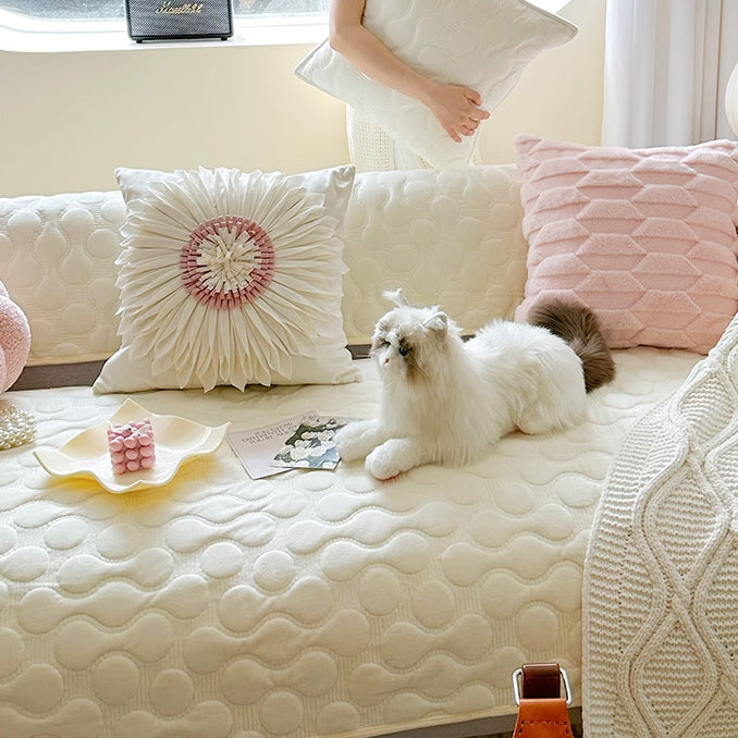 7color bubble sofa cover