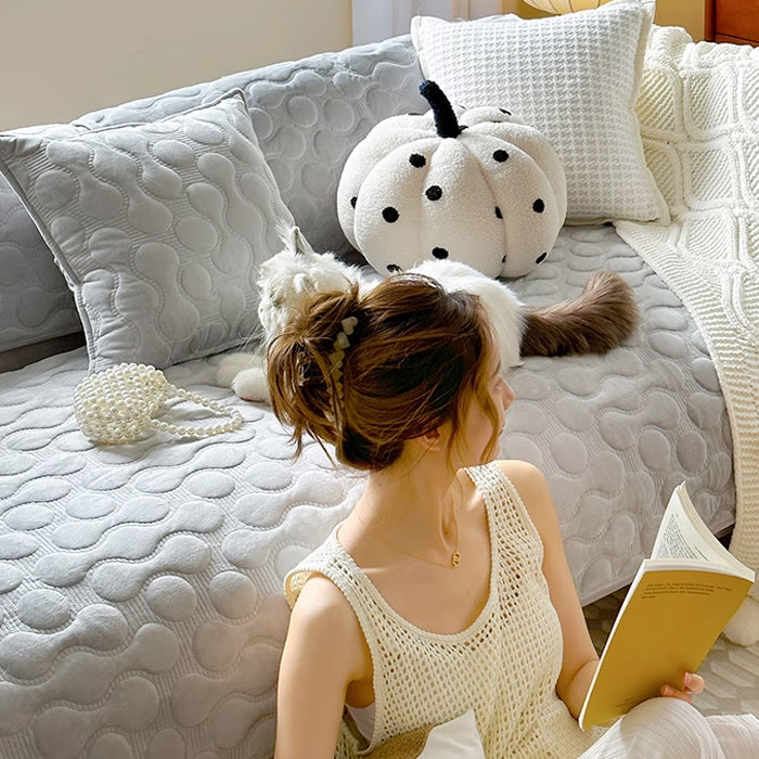 7color bubble sofa cover