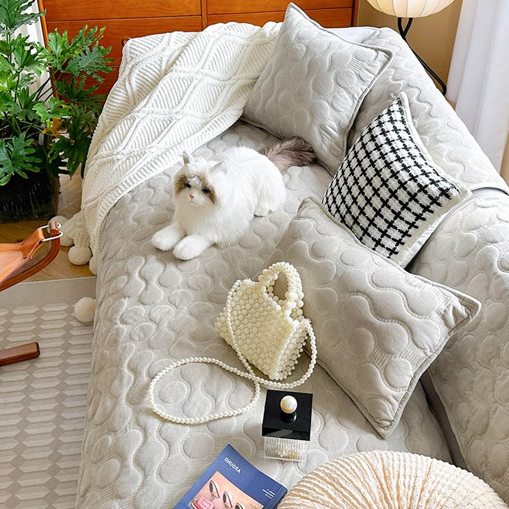 7color bubble sofa cover