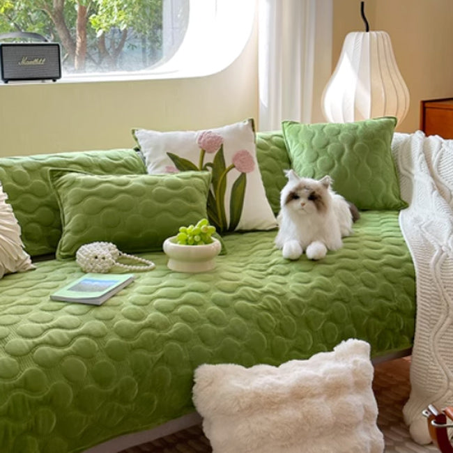 7color bubble sofa cover