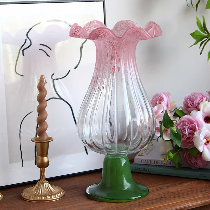 2design milky lamp vase