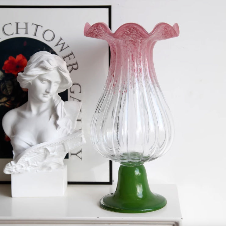 2design milky lamp vase