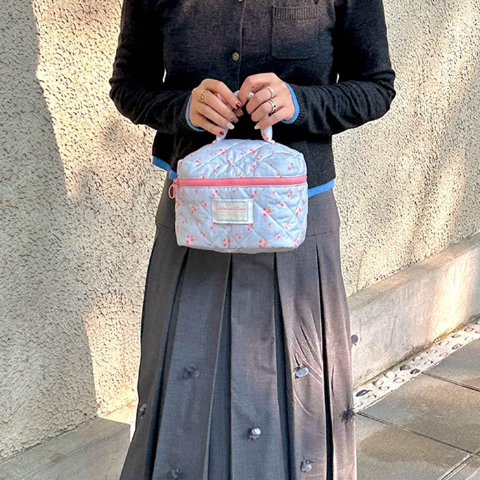 4design quilting bag travel pouch