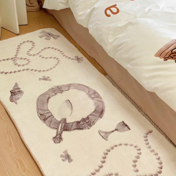 classical print floor mat