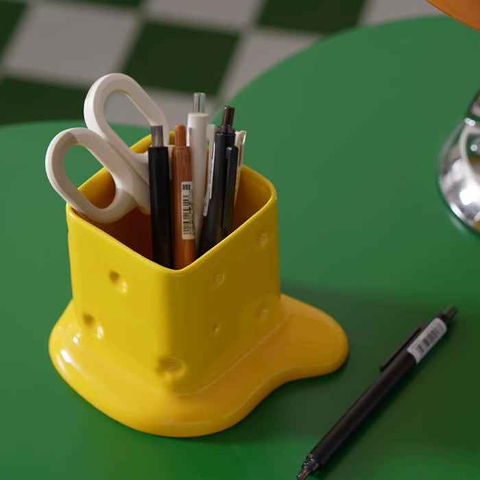 3color melted cheese pen stand