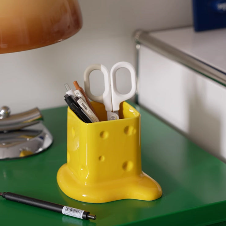 3color melted cheese pen stand