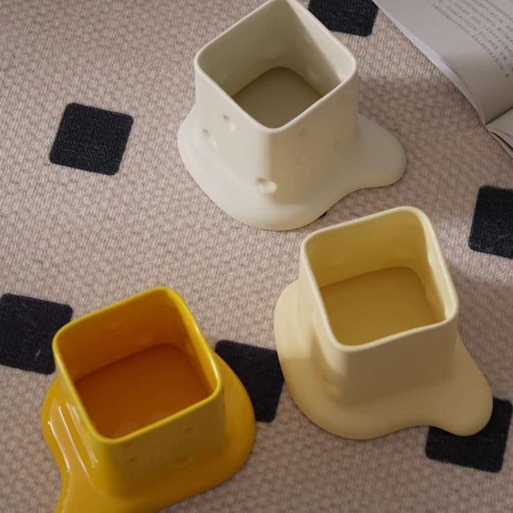 3color melted cheese pen stand