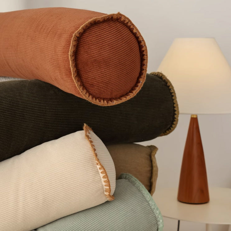 5color corduroy body pillow