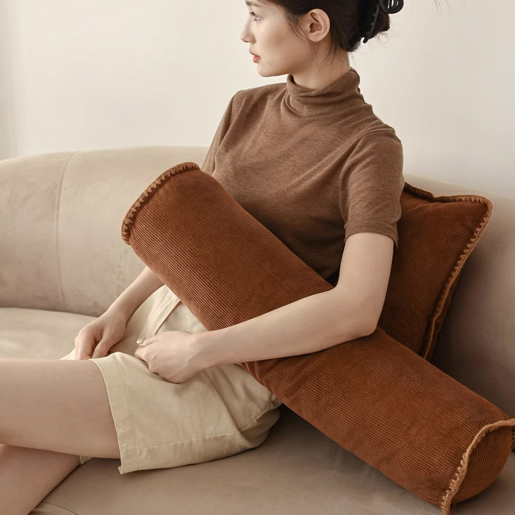 5color corduroy body pillow
