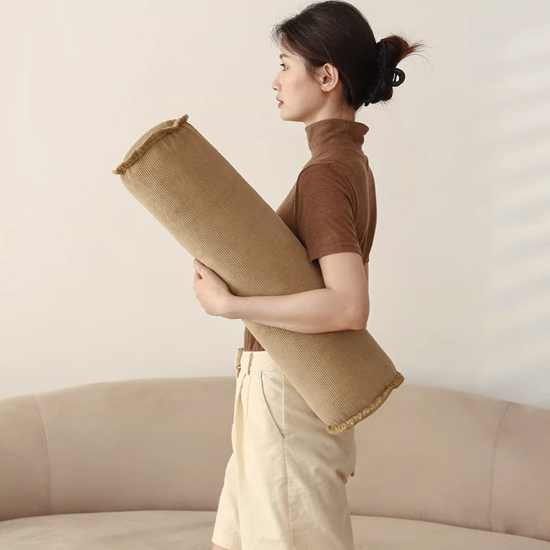 5color corduroy body pillow