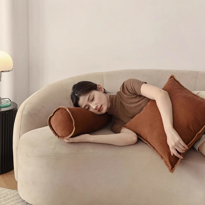 5color corduroy body pillow
