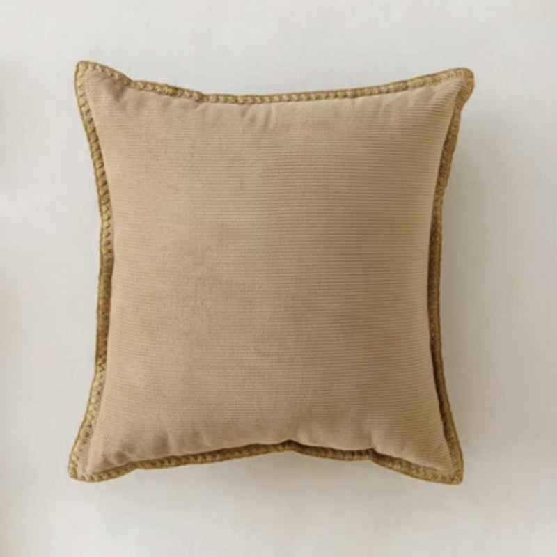 5color corduroy square cushion