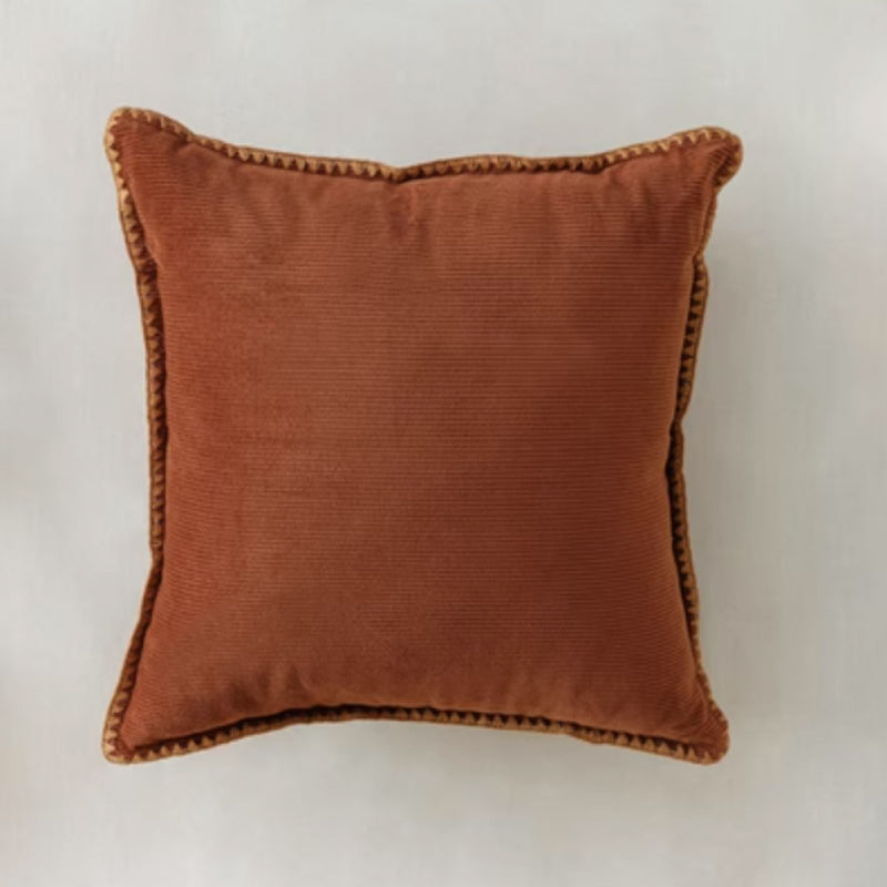 5color corduroy square cushion