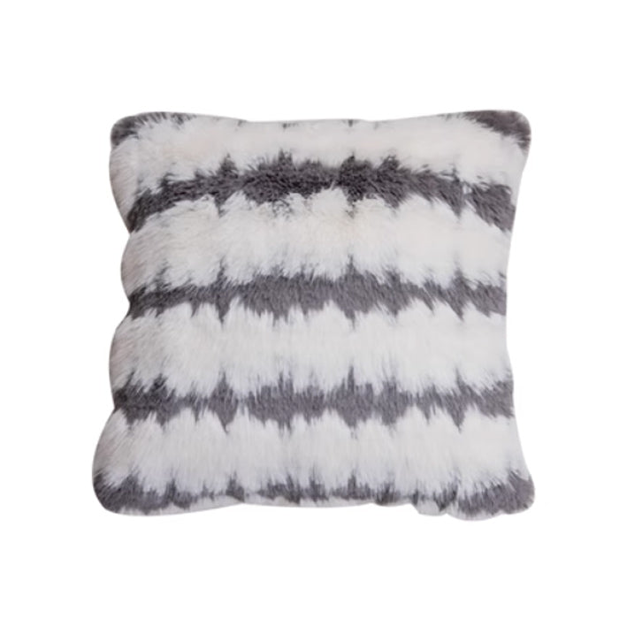 6design marble fur cushion