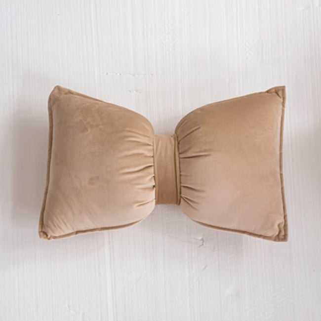11color velor ribbon cushion