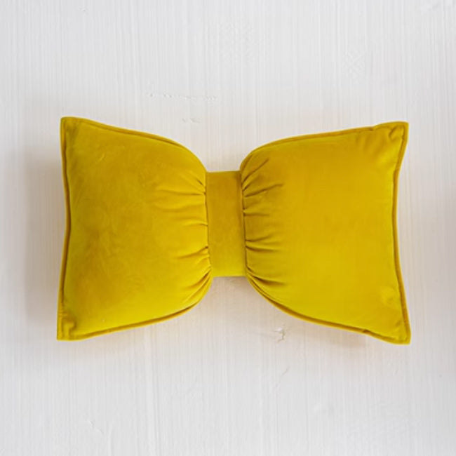 11color velor ribbon cushion