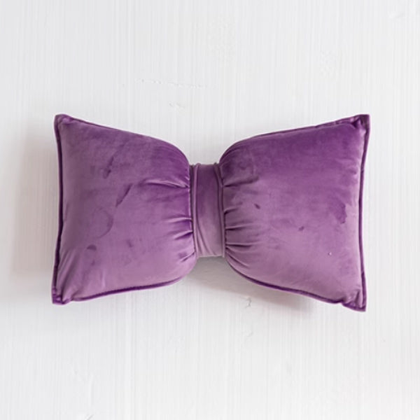 11color velor ribbon cushion