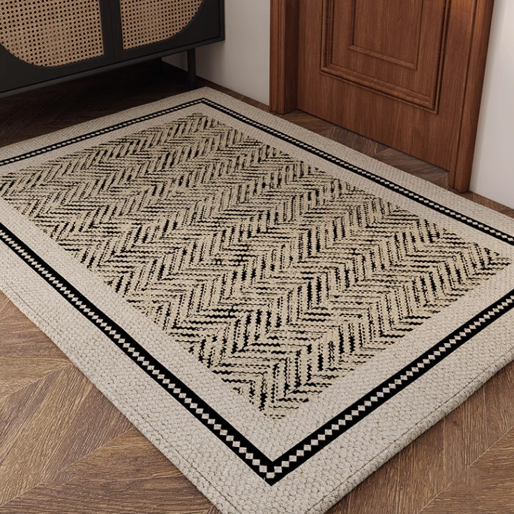 6design calm gray square mat