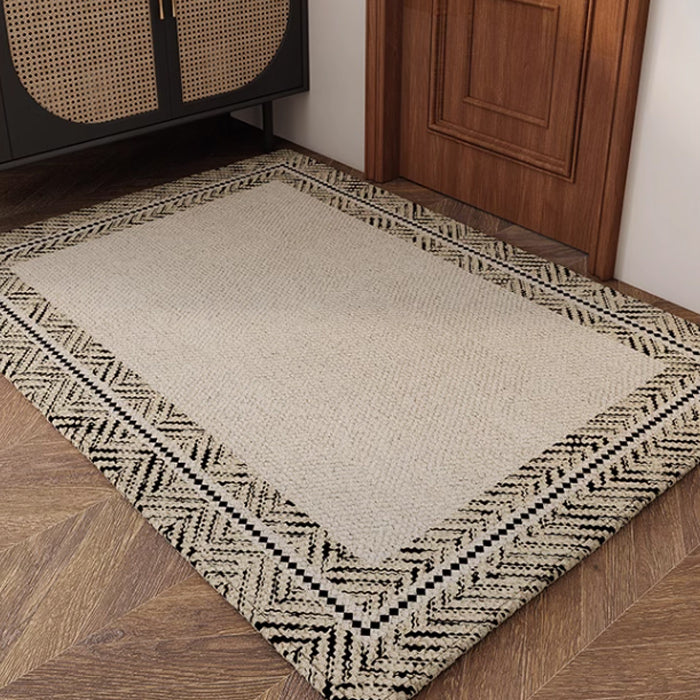 6design calm gray square mat