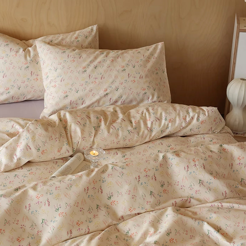7design cotton flower bedlinen set