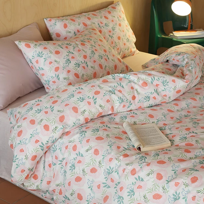 7design cotton flower bedlinen set