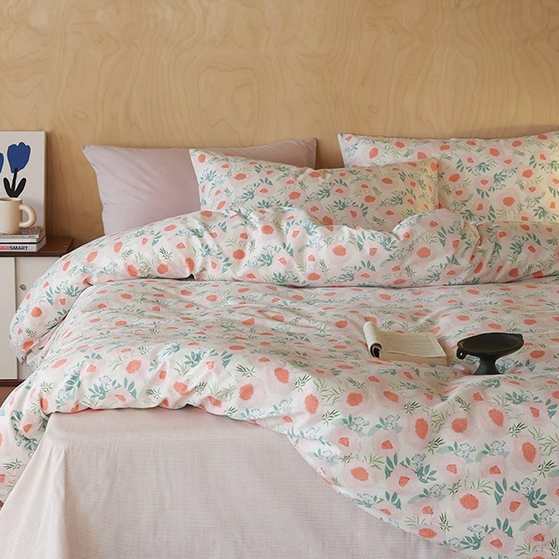 7design cotton flower bedlinen set