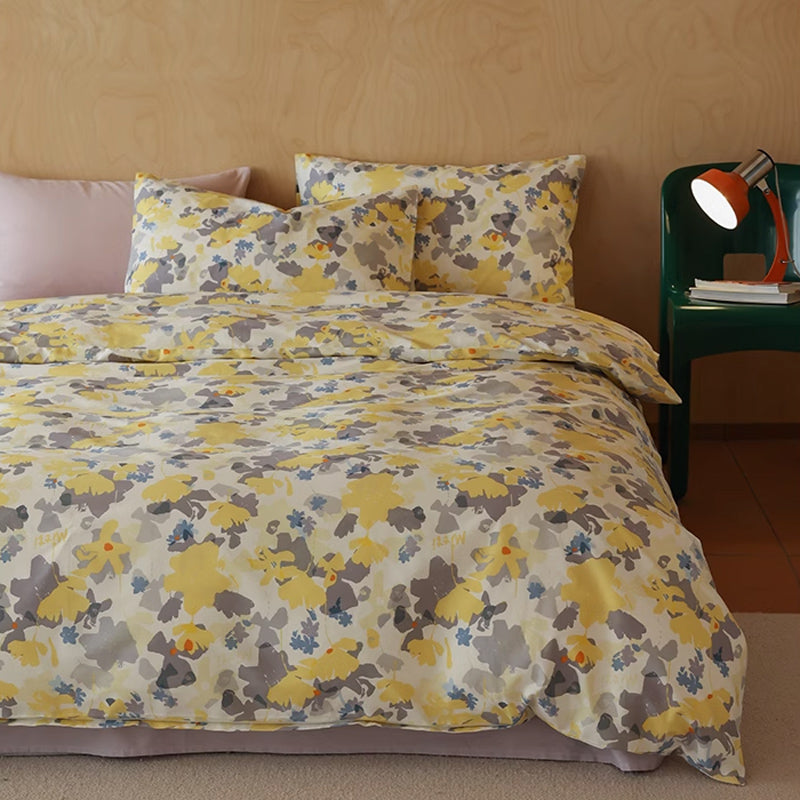 7design cotton flower bedlinen set