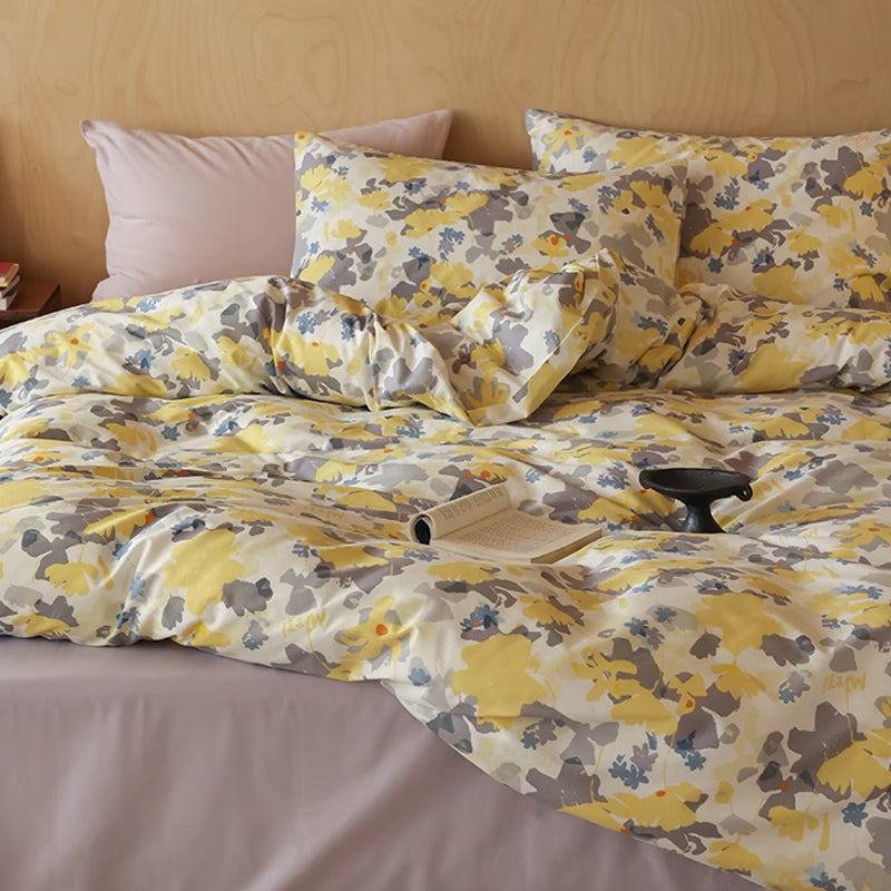 7design cotton flower bedlinen set