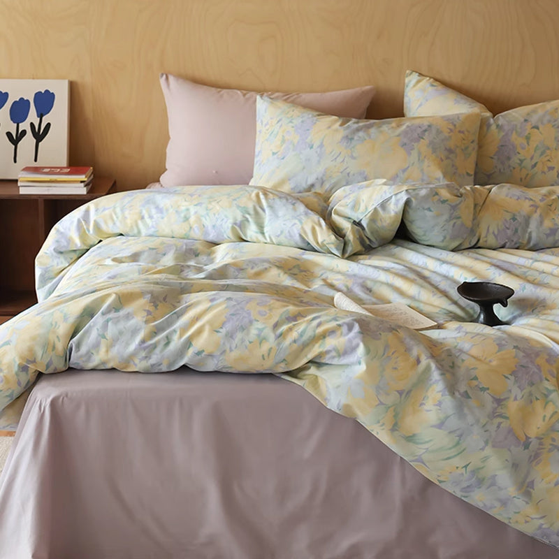 7design cotton flower bedlinen set
