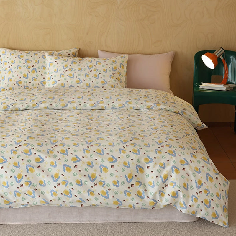 7design cotton flower bedlinen set